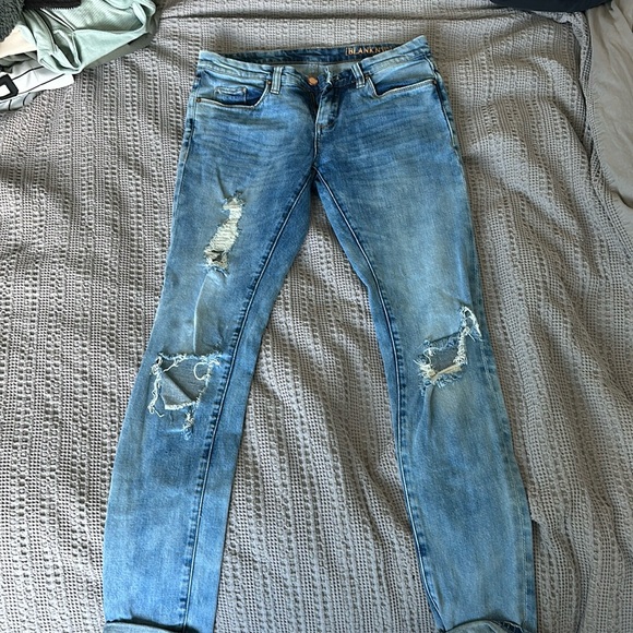 Blank NYC ripped jeans size 26 - Picture 1 of 3